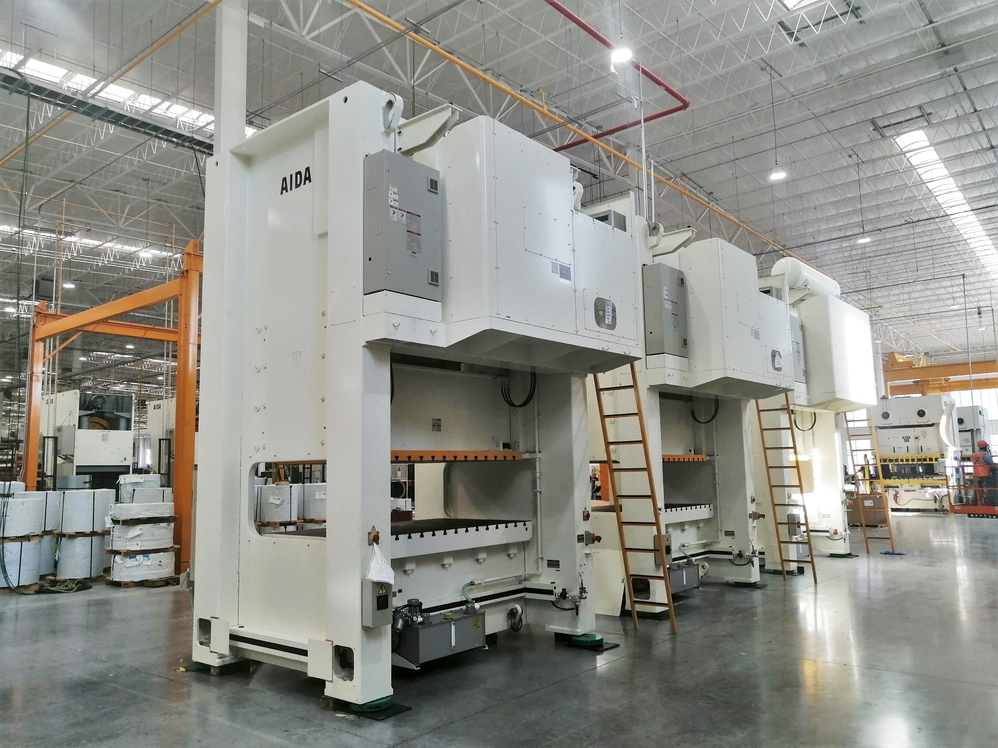 Three new 300 ton sheet metal stamping presses