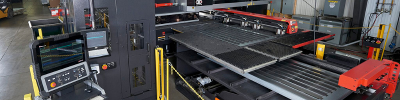 Image of automated sheet metal fabrication